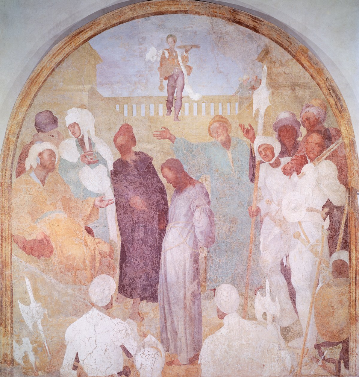 Chrystus przed Piłatem autorstwa Jacopo Pontormo