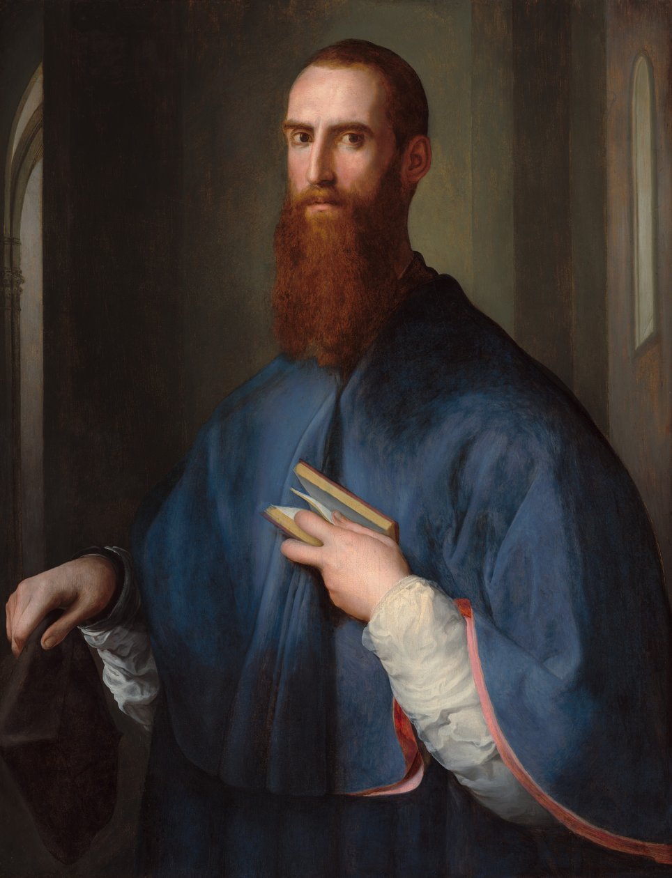 Monsignor della Casa, prawdopodobnie 15411544. autorstwa Jacopo Pontormo