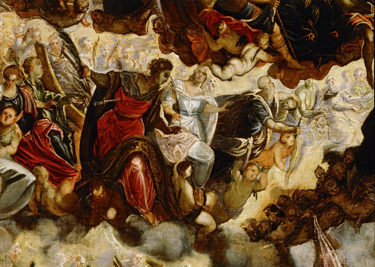 Raj ... (obraz na płótnie) autorstwa Jacopo Robusti Tintoretto