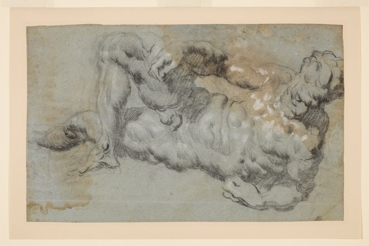 Studium po „Wieczorze” Michała Anioła autorstwa Jacopo Robusti Tintoretto