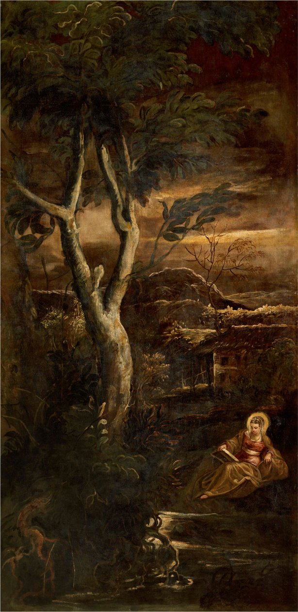 Czytanie Matki Bożej, ok. 1583. autorstwa Jacopo Robusti Tintoretto