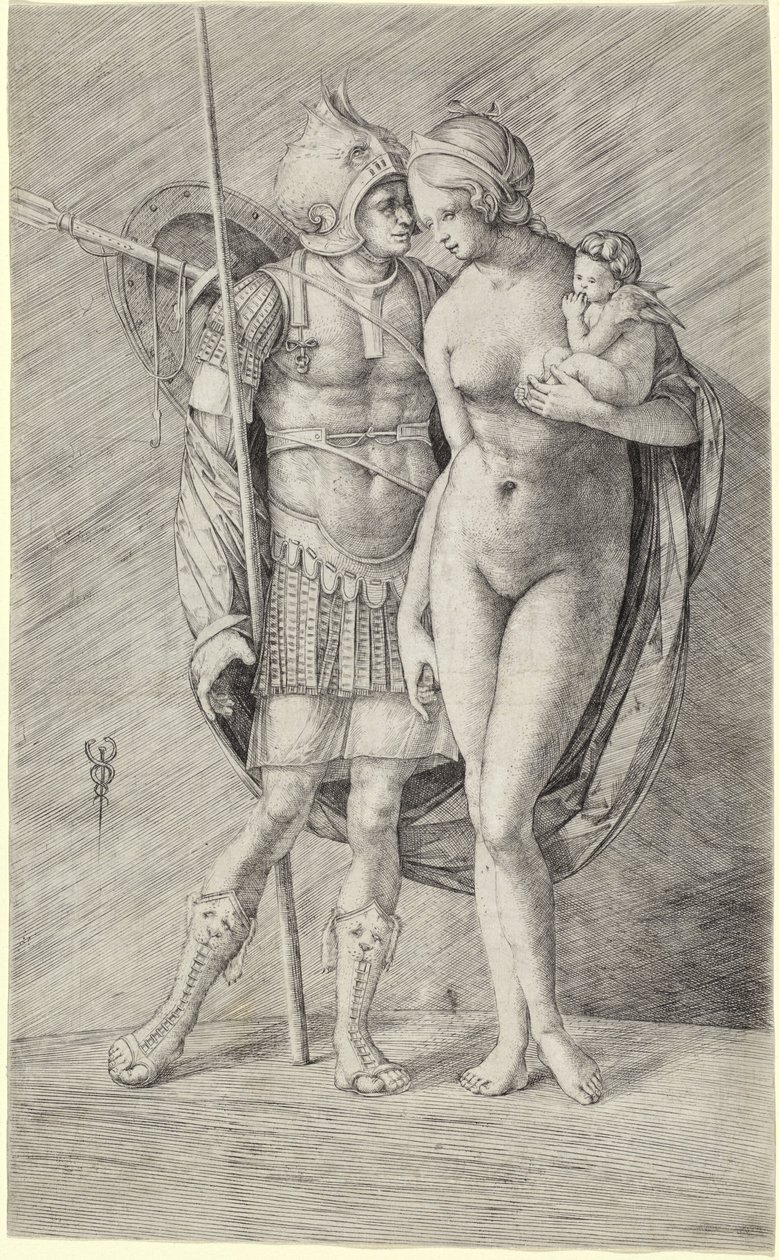 Mars i Wenus, c. 15091516. autorstwa Jacopo de Barbari