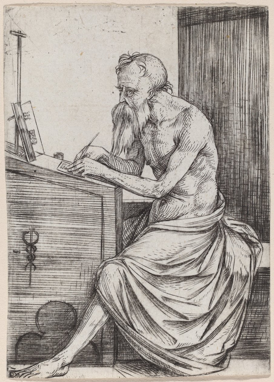 Św. Hieronim, c. 15011504. autorstwa Jacopo de Barbari
