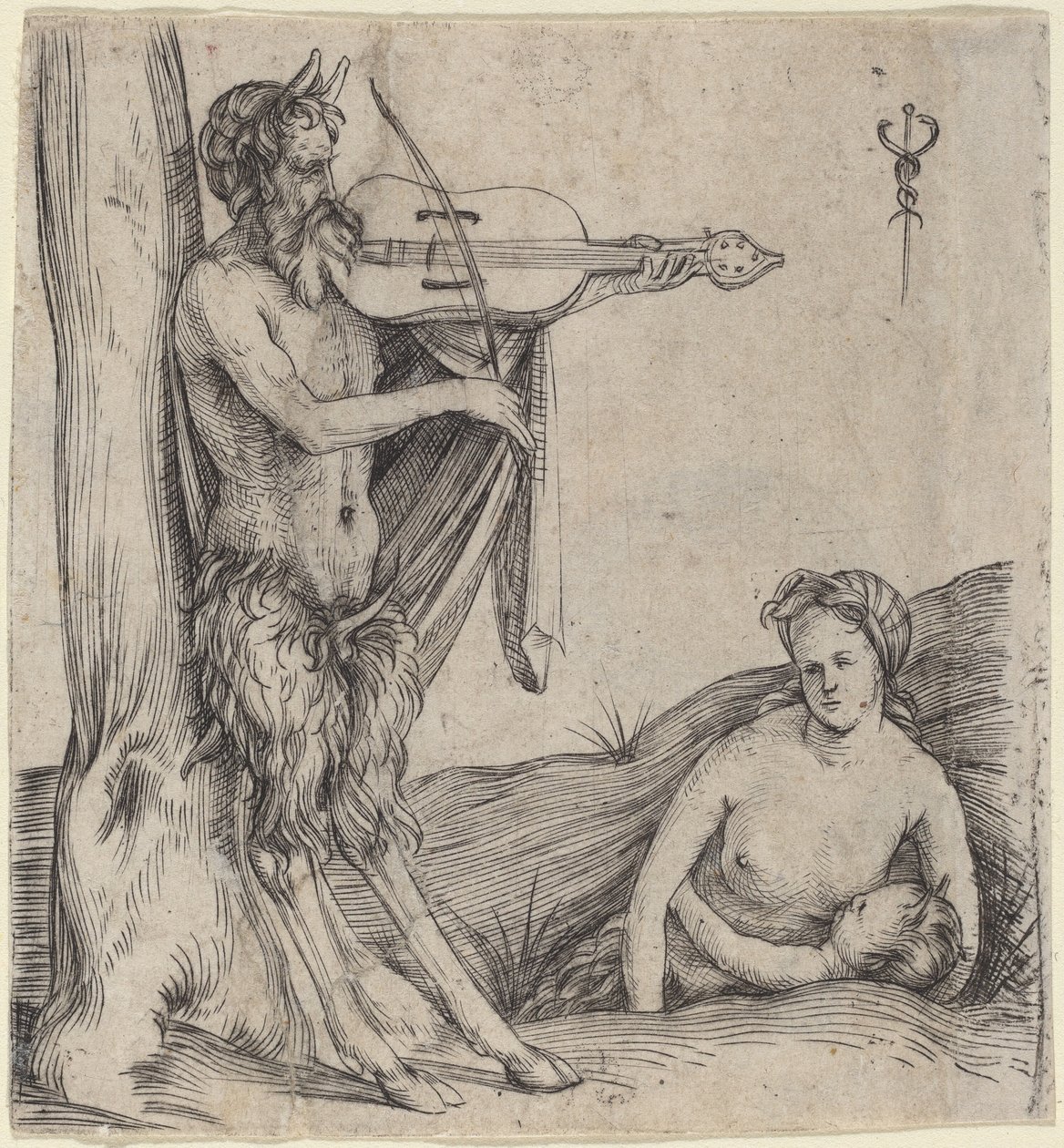 Rodzina Satyra autorstwa Jacopo de