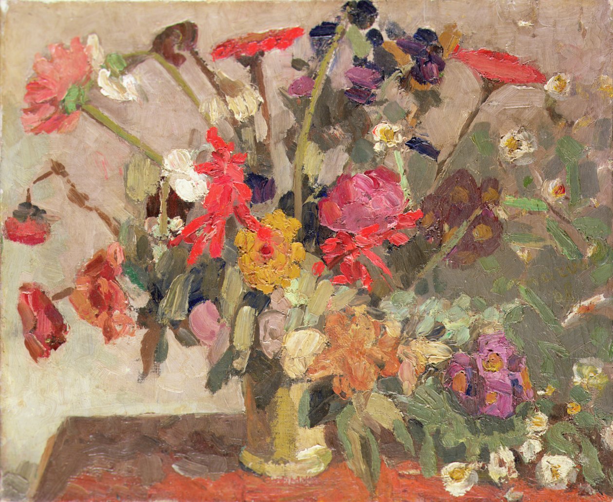 Bukiet kwiatów autorstwa Jacqueline Marval