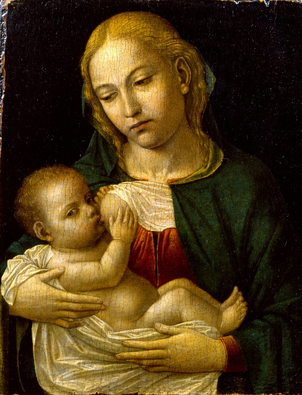 Madonna del Latte autorstwa Jacques Courtois