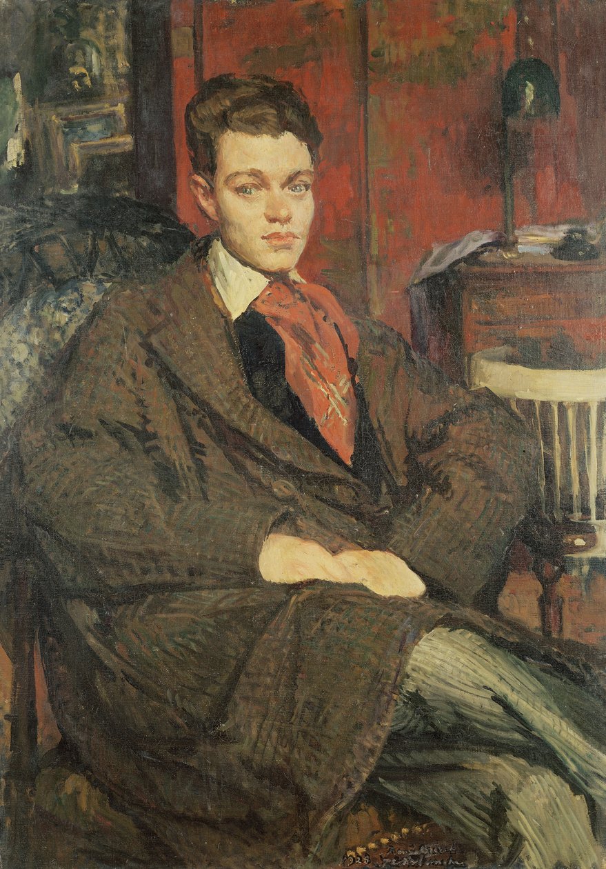 Rene Crevel (1900-35) autorstwa Jacques Emile Blanche