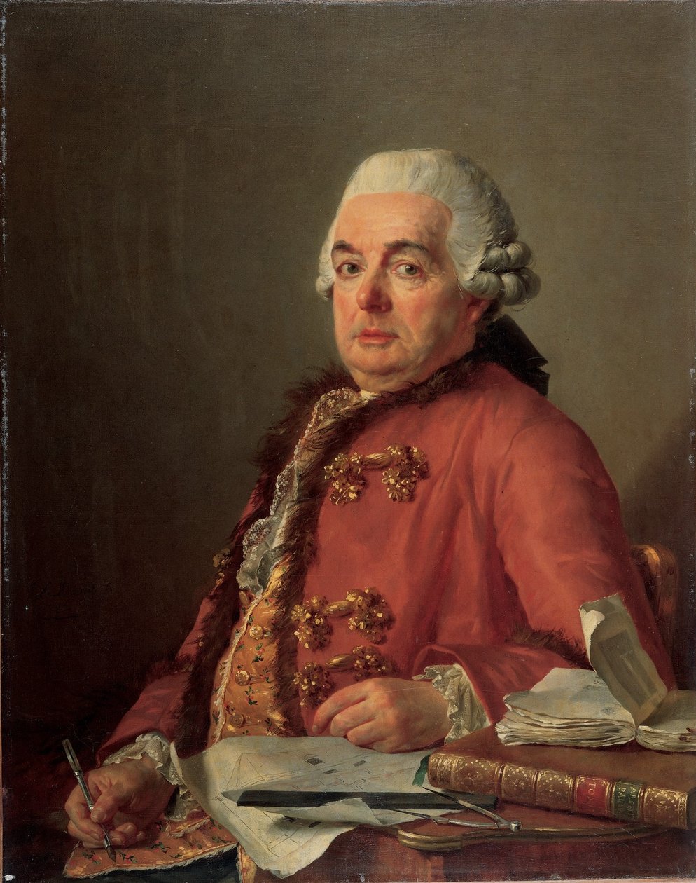 Portret Jacquesa-François Desmaisons autorstwa Jacques Louis David