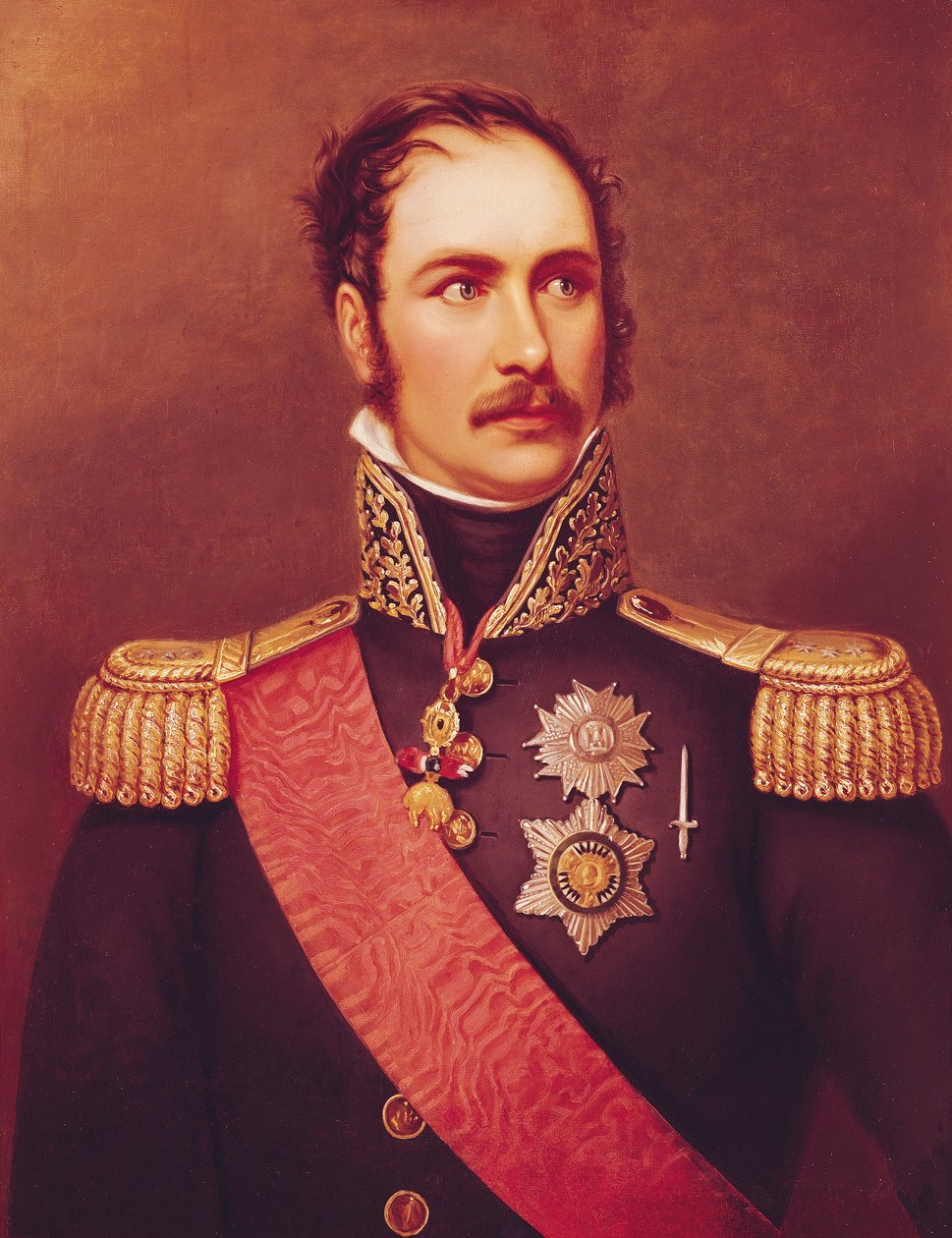 Portret księcia Eugeniusza de Beauharnais (1781-1824) Wicekról Włoch i książę Leuchtenberg autorstwa Jacques Louis David