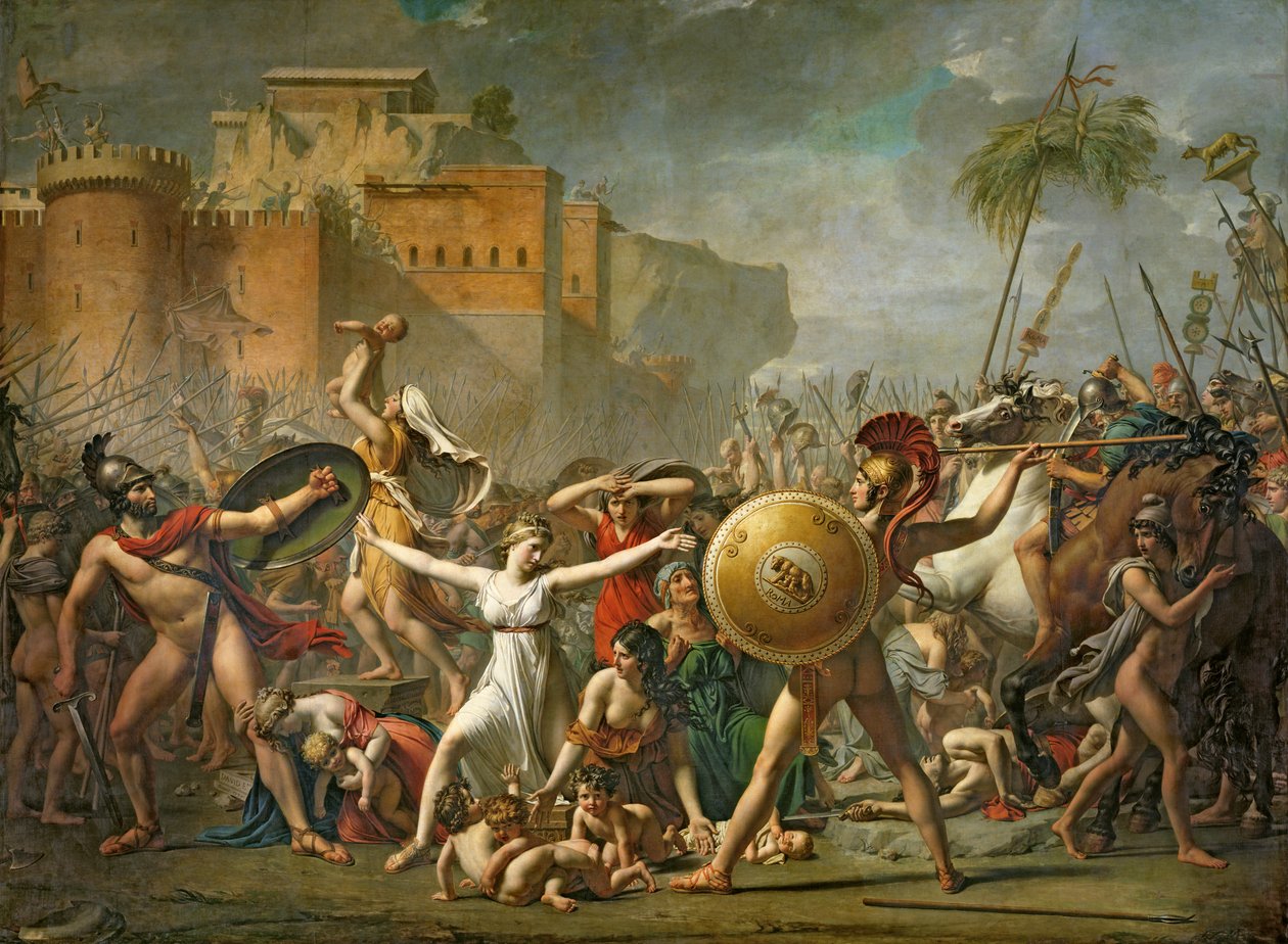 Sabinki, 1799 autorstwa Jacques Louis David