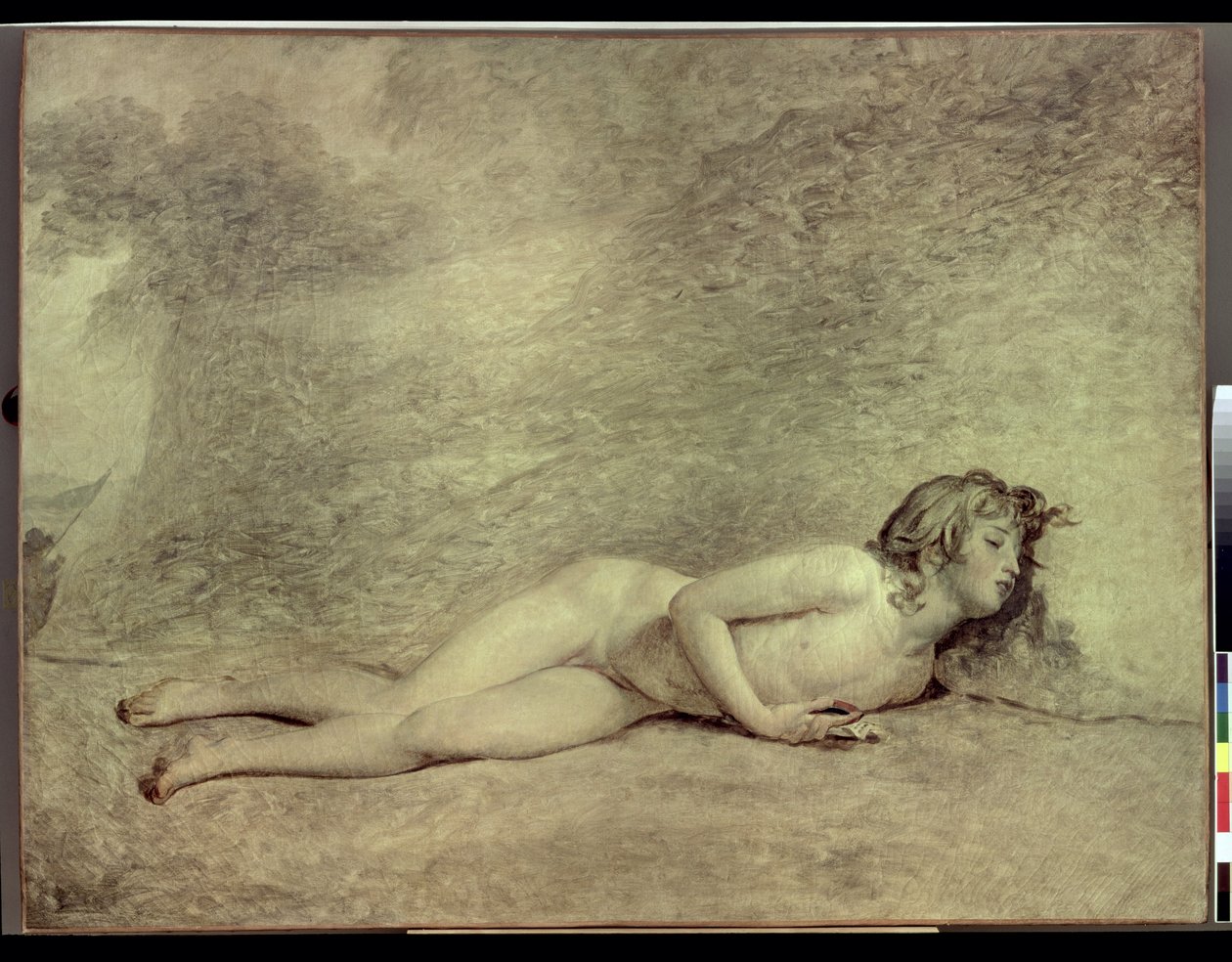 Śmierć Józefa Barry autorstwa Jacques Louis David