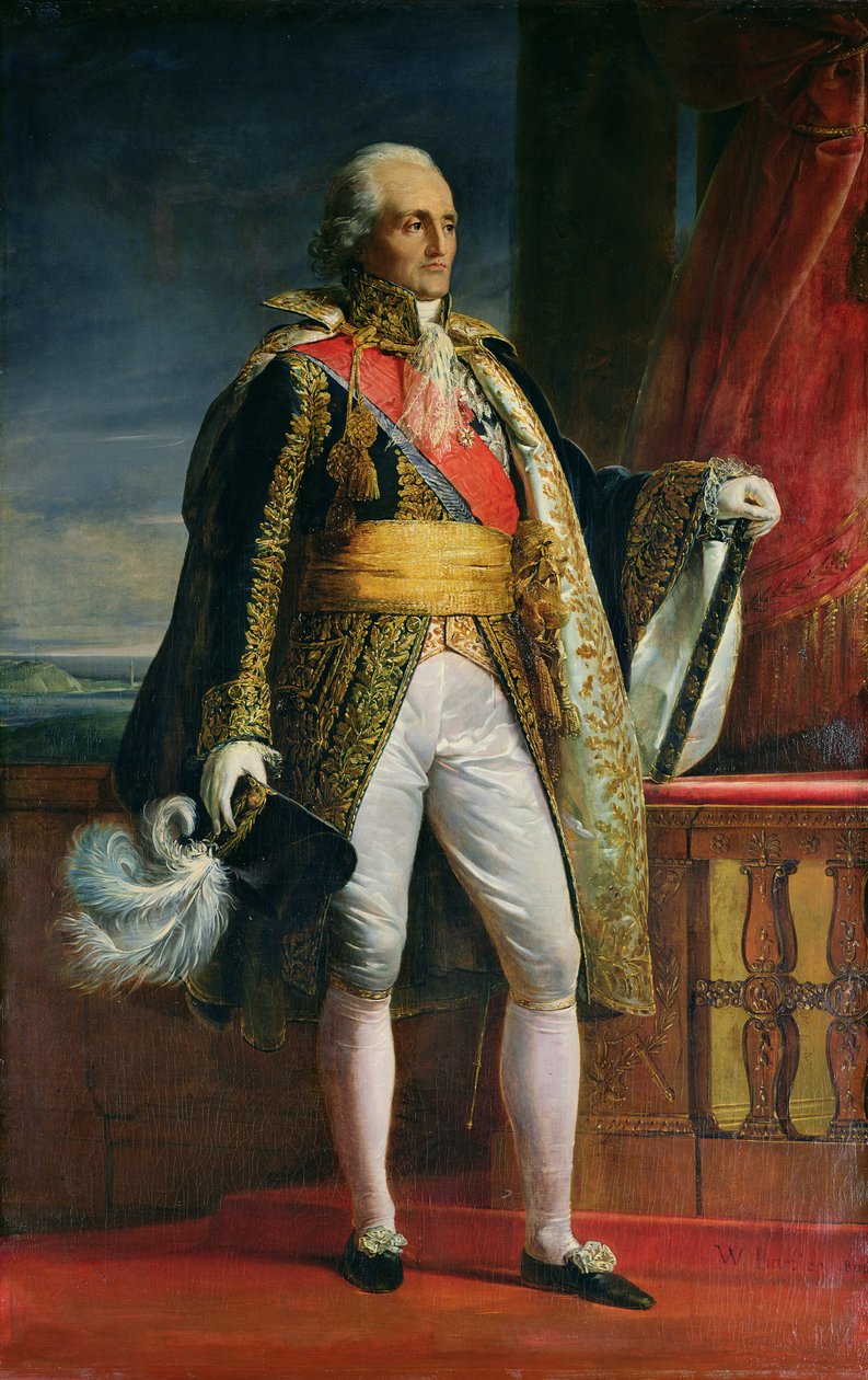 Bon Adrien Jeannot de Moncey (1754-1842) Duc de Conegliano, 1806 autorstwa Jacques Luc Barbier Walbonne