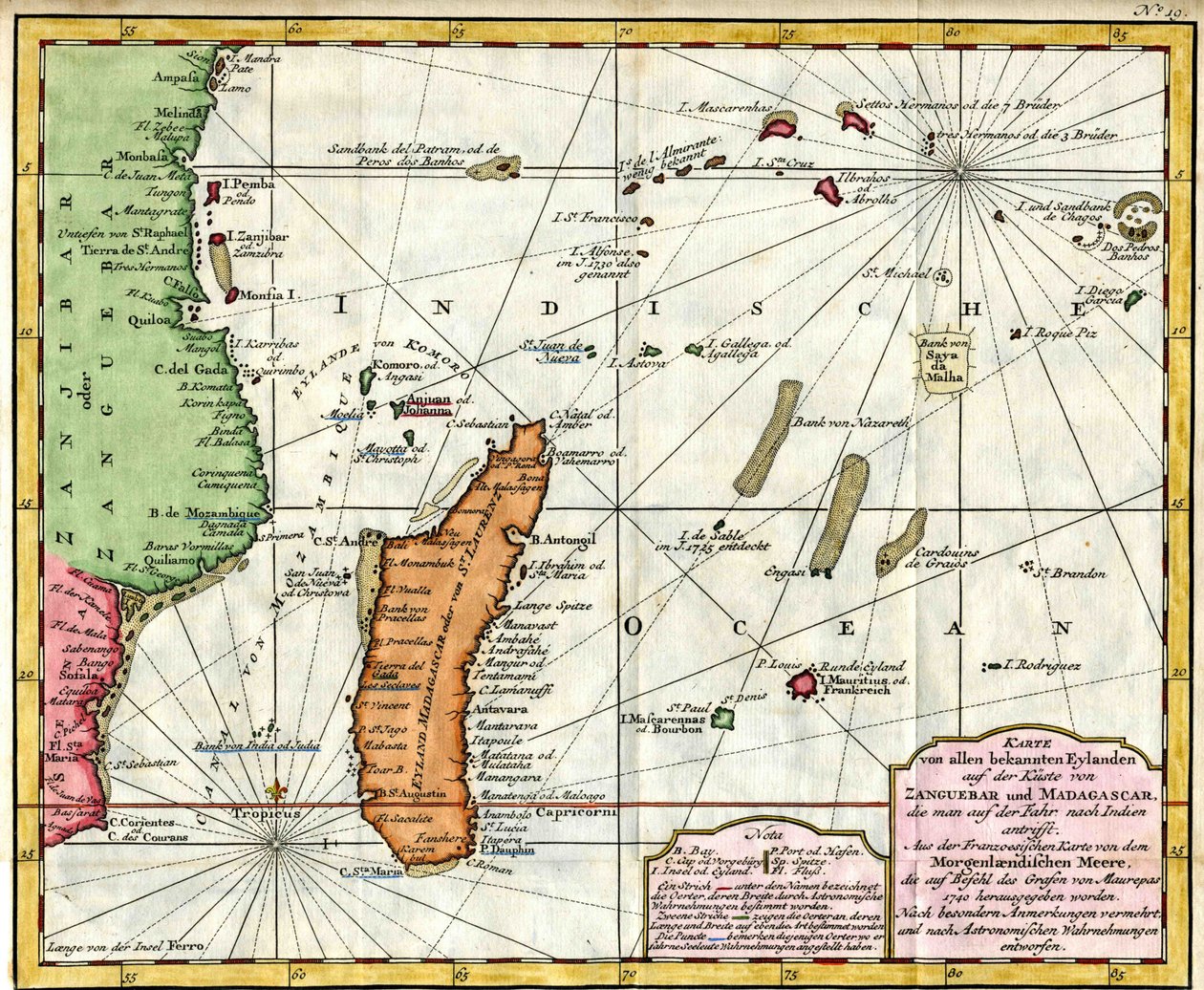 Mapa wyryta przez Bellina po wcześniejszych wyprawach autorstwa Jacques Nicolas Bellin