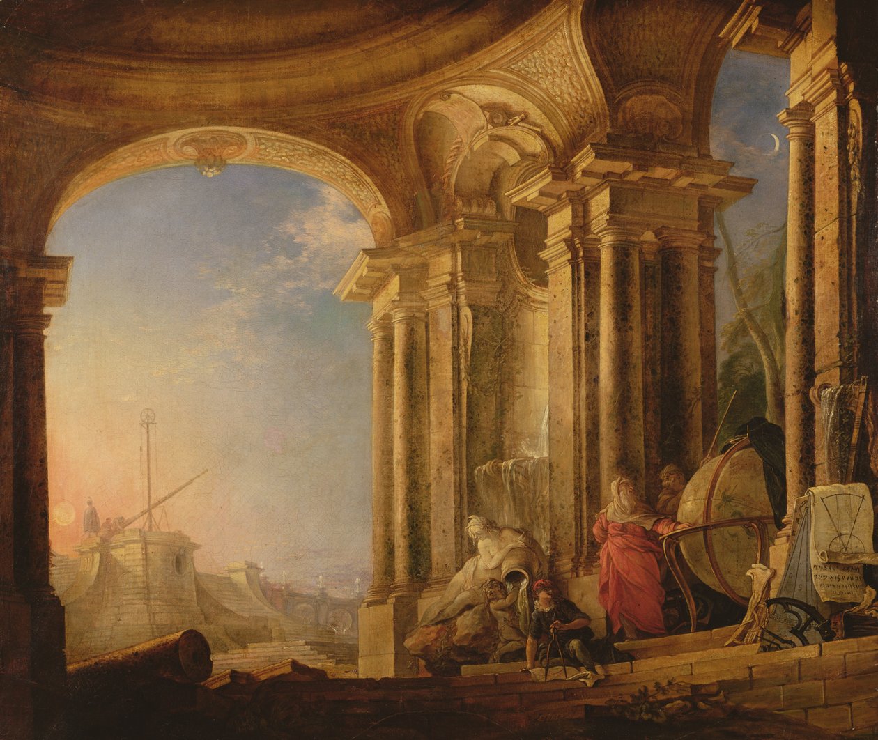 Astronomia autorstwa Jacques de Lajoüe