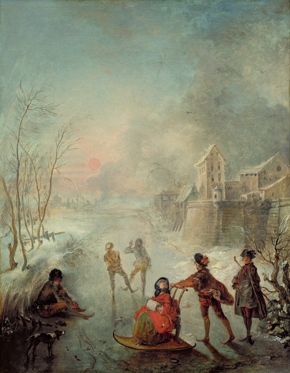 Zima autorstwa Jacques de Lajoüe