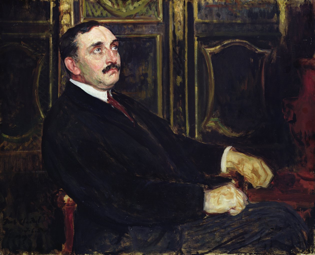 Paul Claudel (1868-1955) 1919 autorstwa Jacques Emile Blanche
