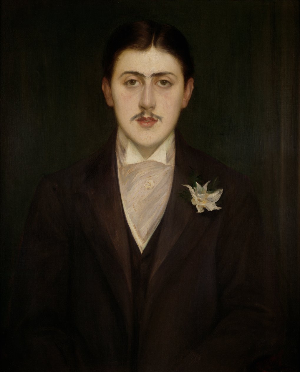 Portret Marcela Prousta (1871-1922) 1892 autorstwa Jacques Emile Blanche