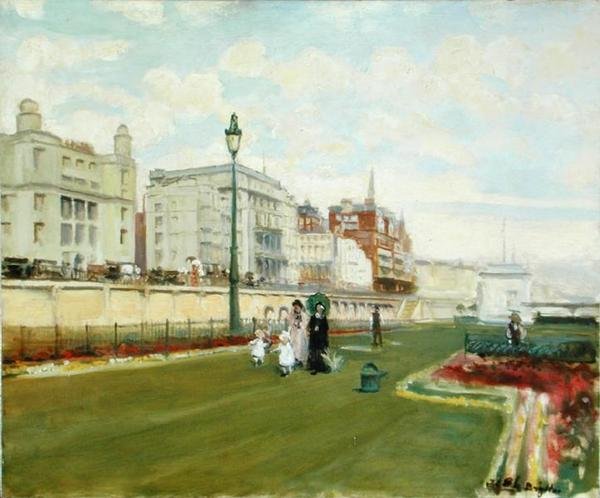 Brighton, ok. 1900-05 (olej na płótnie) autorstwa Jacques Emile Blanche