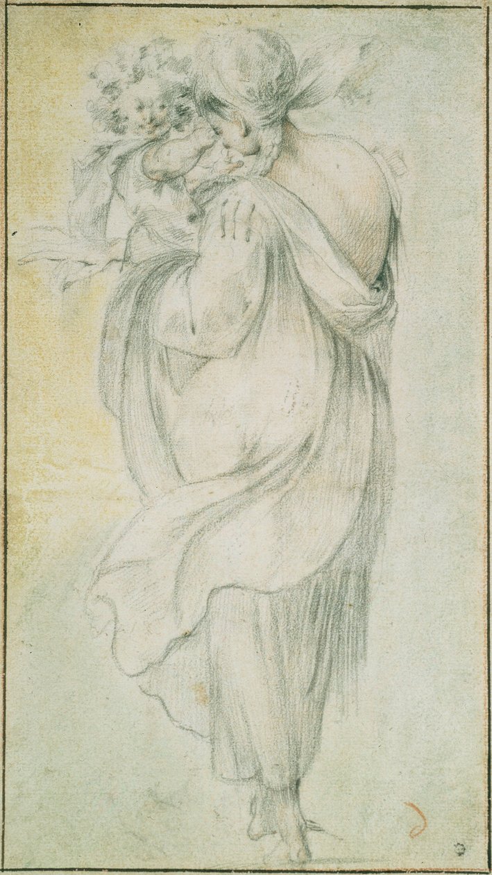 Cygan z dzieckiem, pocz. XVII w. autorstwa Jacques Bellange