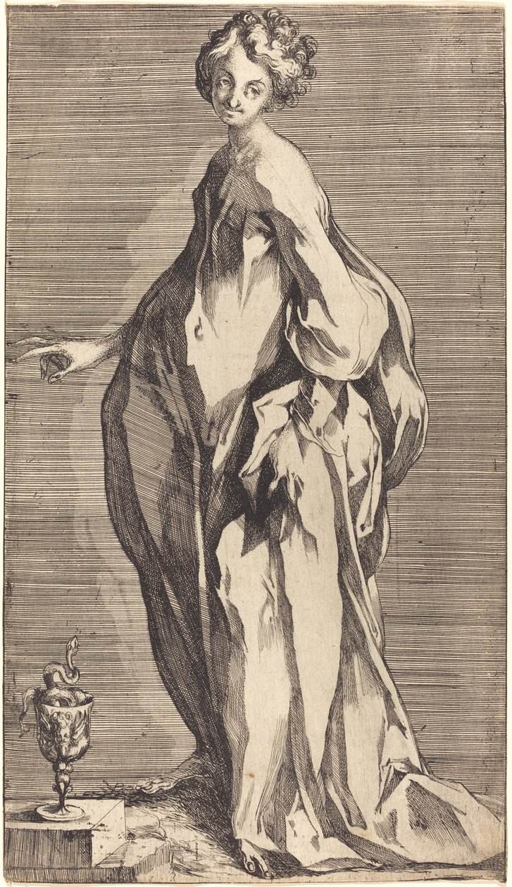 Święty Jan autorstwa Jacques Bellange