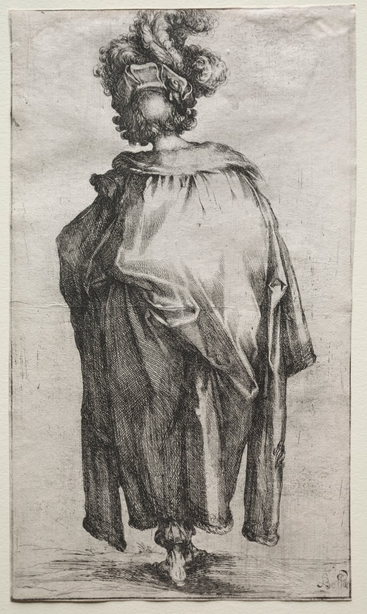 Trzej Mędrcy: Melchior autorstwa Jacques Bellange
