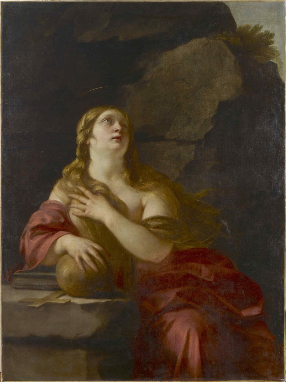 Skruszona Maria Magdalena. autorstwa Jacques Blanchard