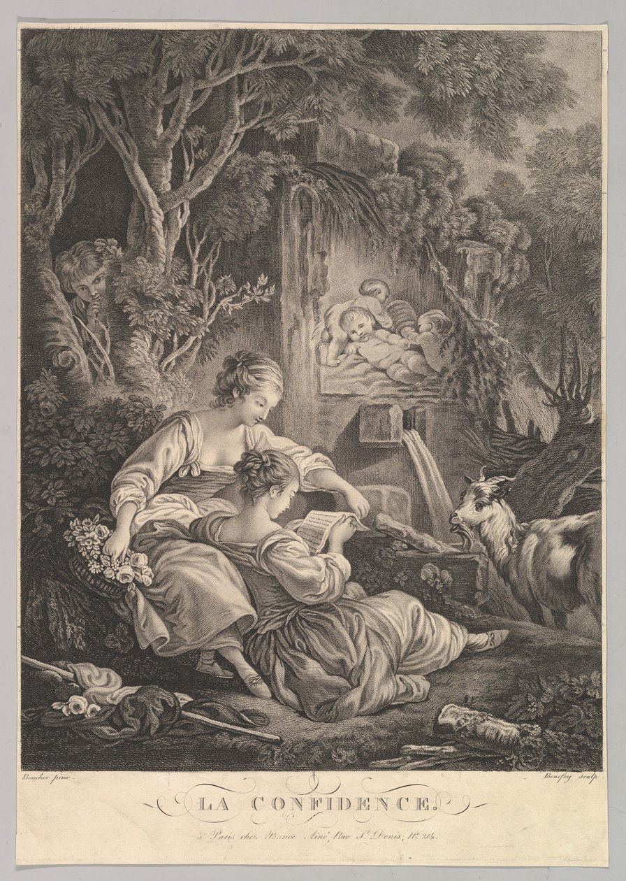 Sekret, ca. 1804-31. autorstwa Jacques Bonnefoy