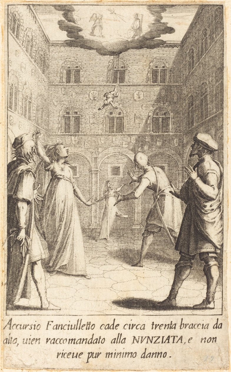 Accursio autorstwa Jacques Callot