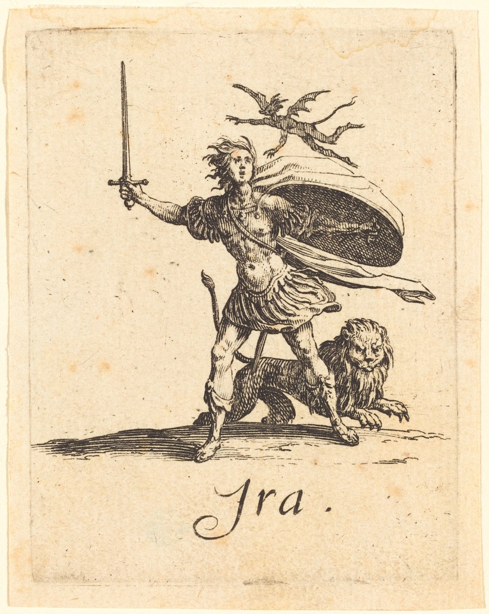 Gniew autorstwa Jacques Callot