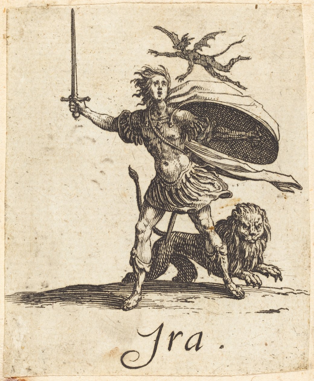 Gniew autorstwa Jacques Callot