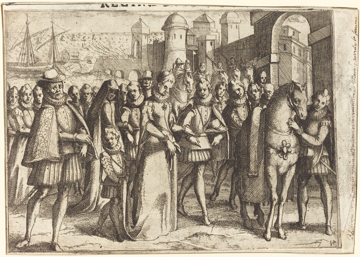 Przylot do Walencji [odbyt] autorstwa Jacques Callot