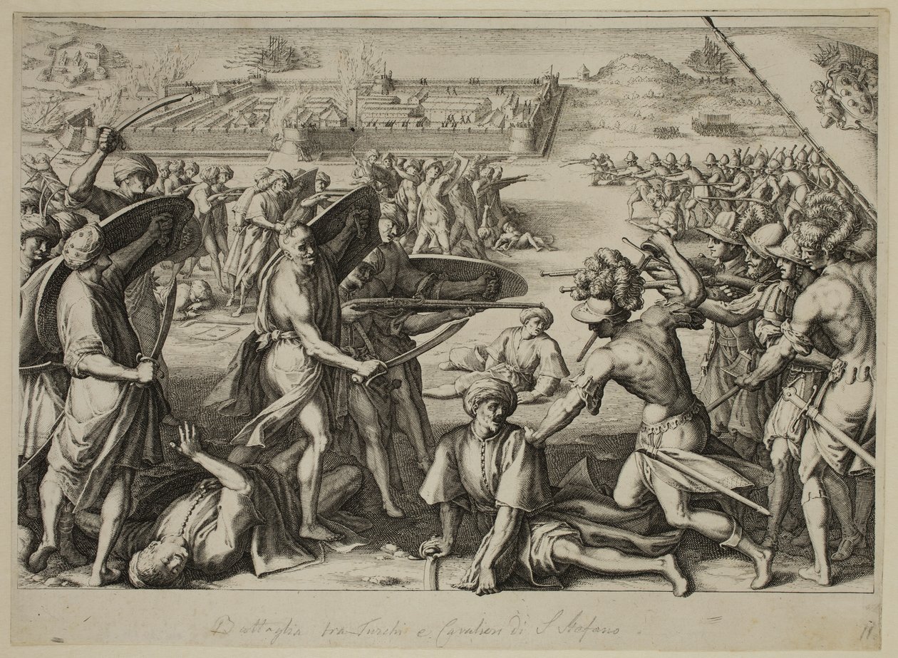 Atak silnych ataków Bone’a autorstwa Jacques Callot