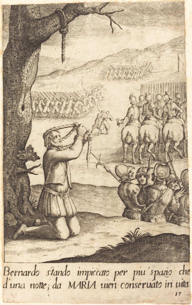 Bernardo autorstwa Jacques Callot