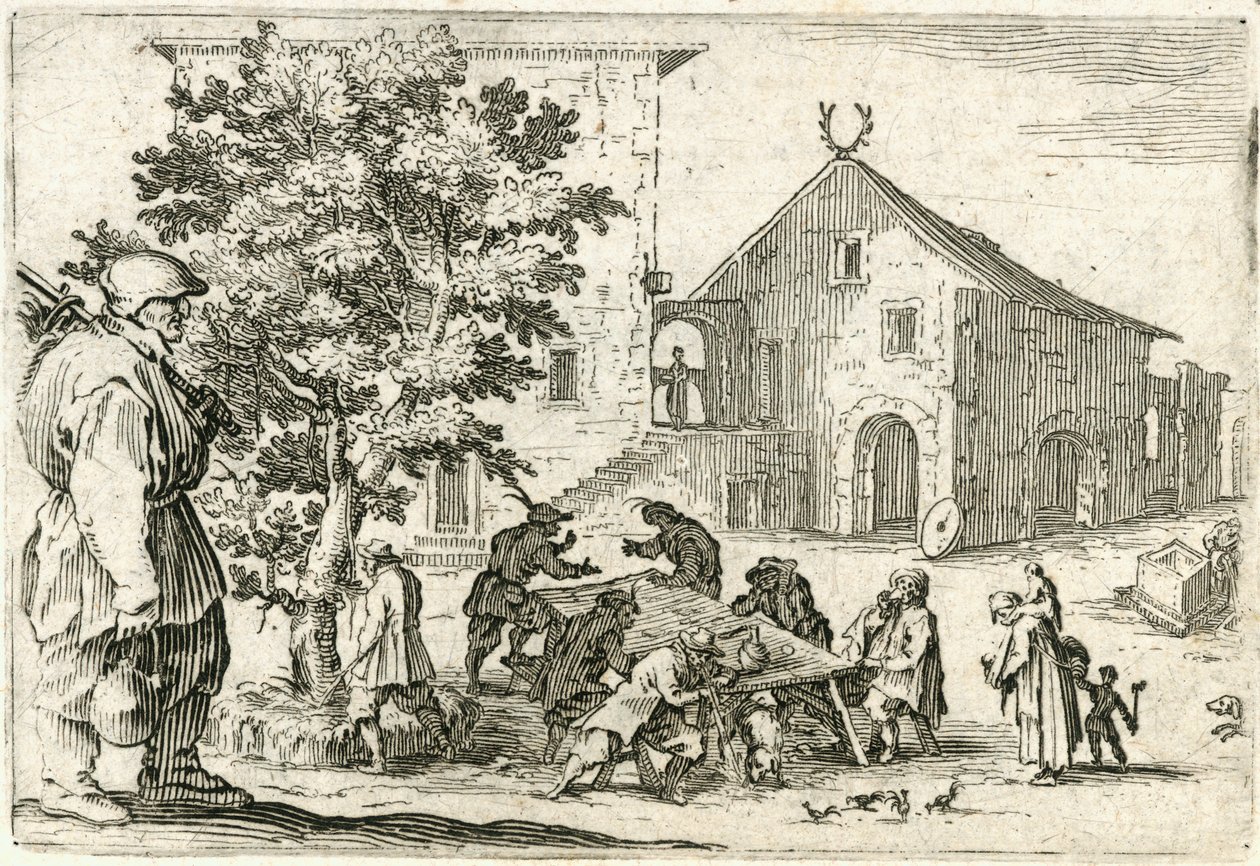 Kaprysy różnych postaci autorstwa Jacques Callot