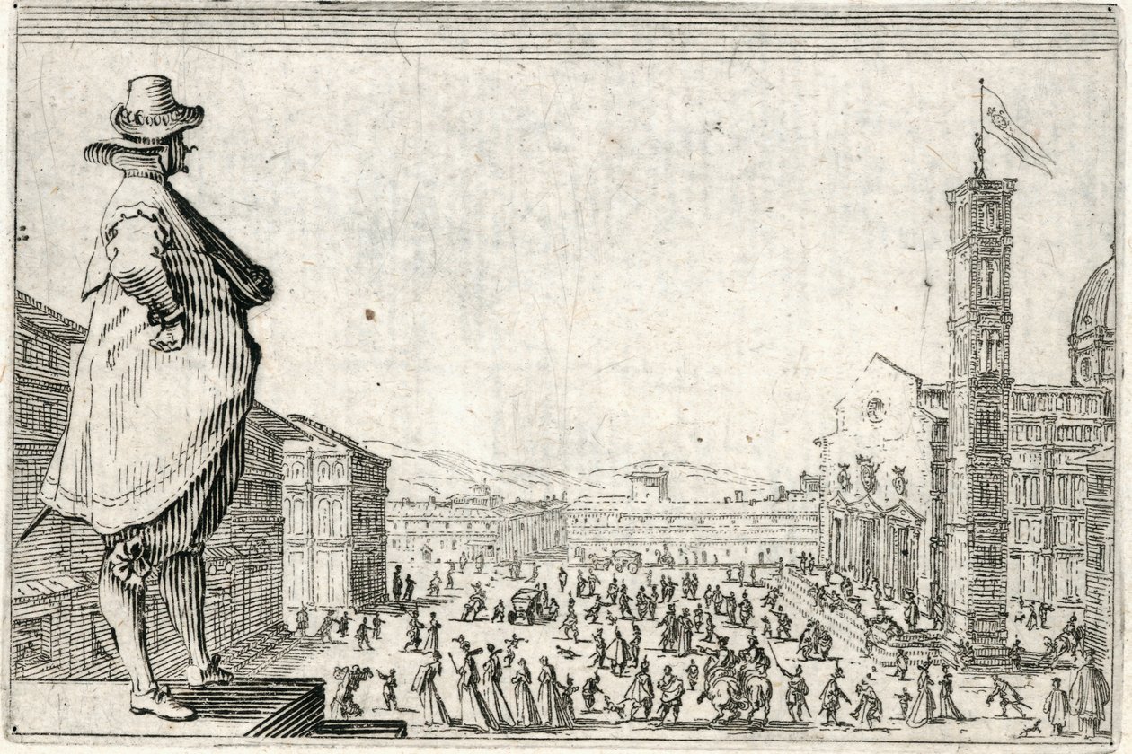 Kaprysy różnych postaci autorstwa Jacques Callot