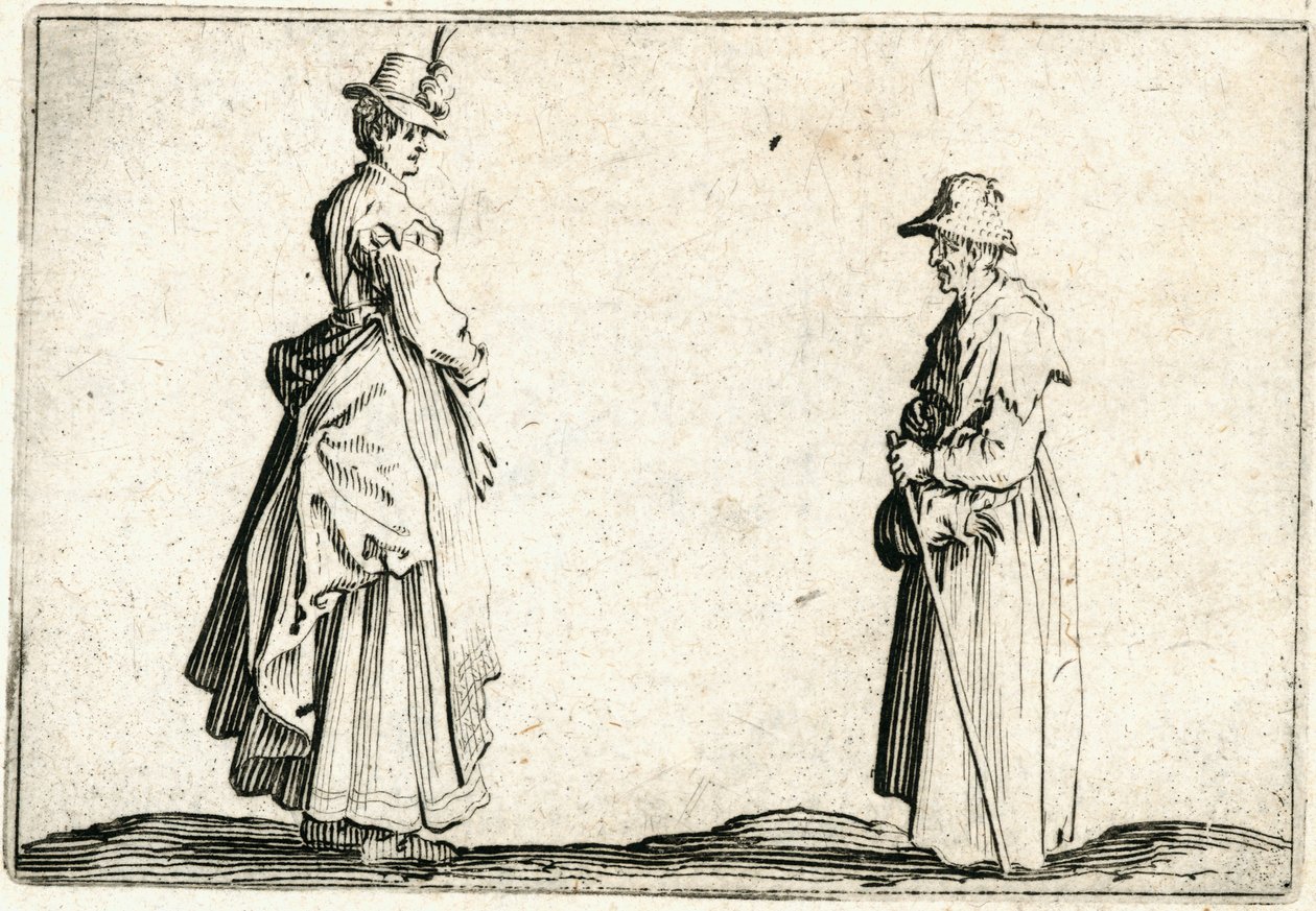 Kaprysy różnych postaci autorstwa Jacques Callot