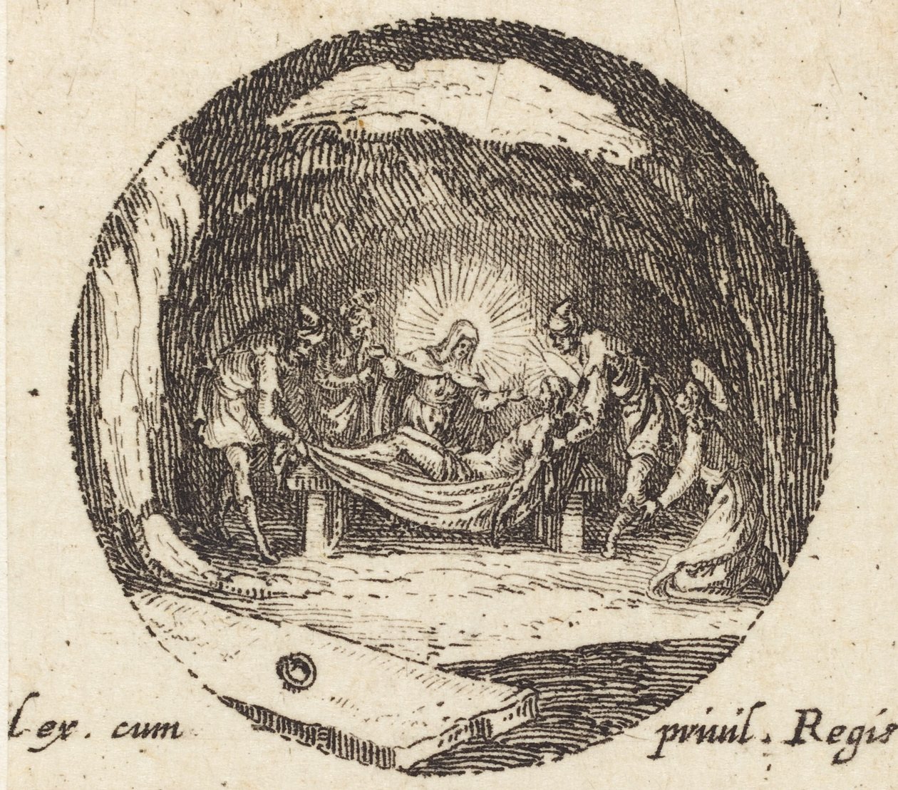 Chrystus w Otchłani autorstwa Jacques Callot