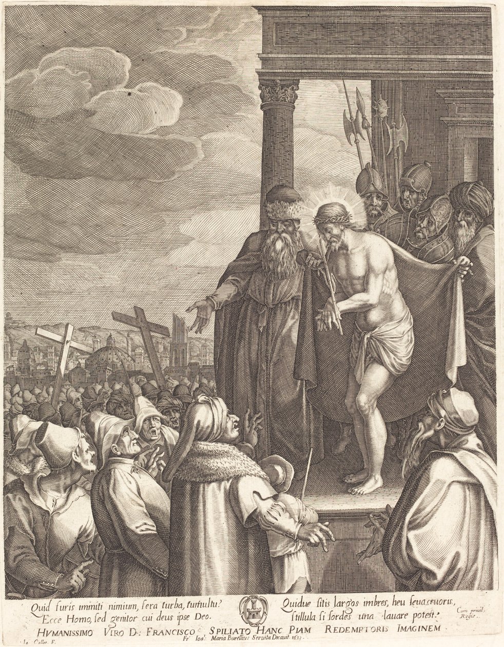 Spójrz na mężczyznę autorstwa Jacques Callot