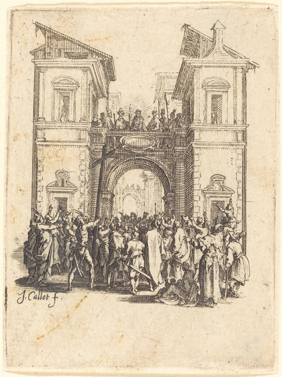 Spójrz na mężczyznę autorstwa Jacques Callot