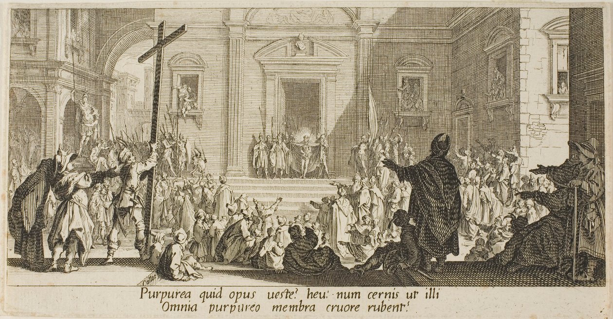 Ecce Homo autorstwa Jacques Callot