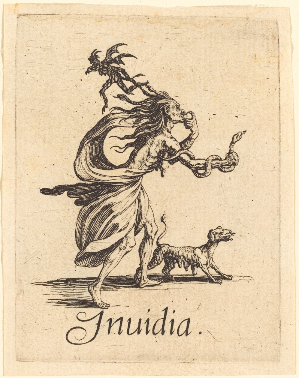 Zazdrość autorstwa Jacques Callot