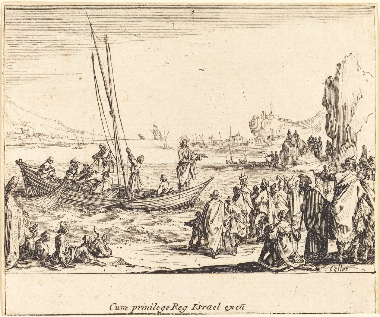Rybak ludzi, 1635. autorstwa Jacques Callot