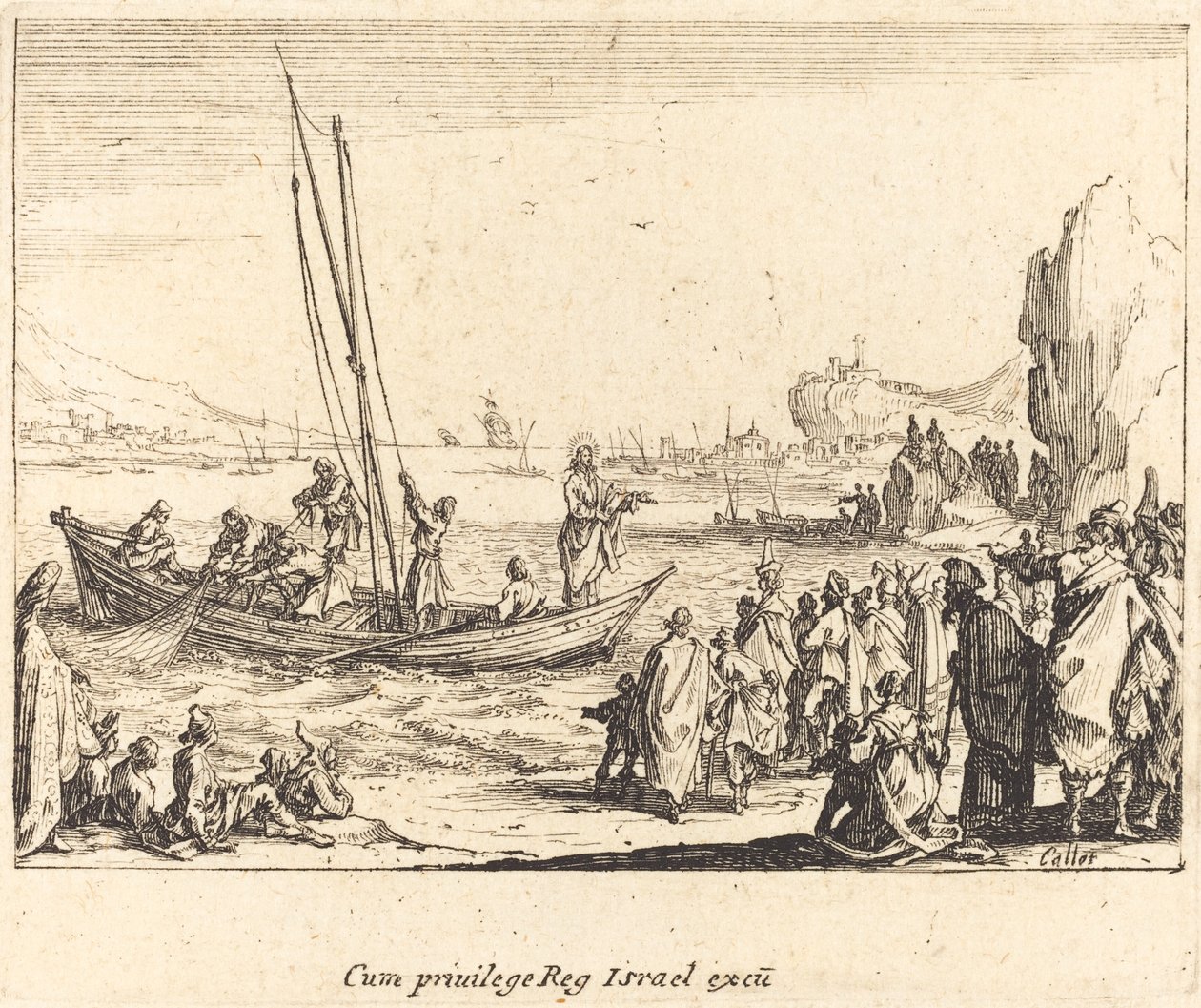 Rybak ludzi, 1635. autorstwa Jacques Callot
