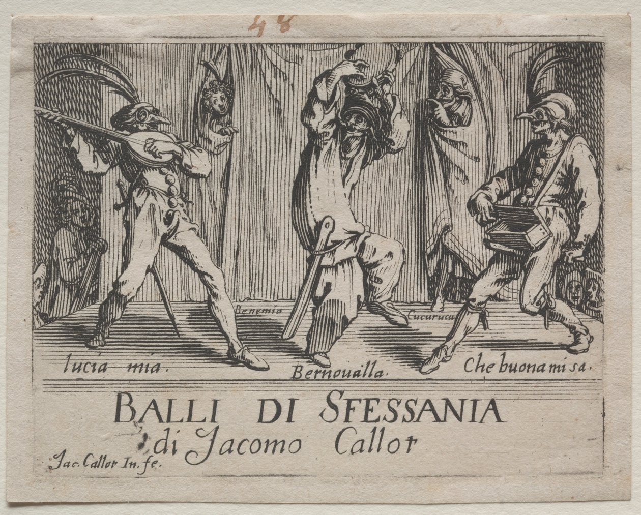 Frontyspis, 1621. autorstwa Jacques Callot