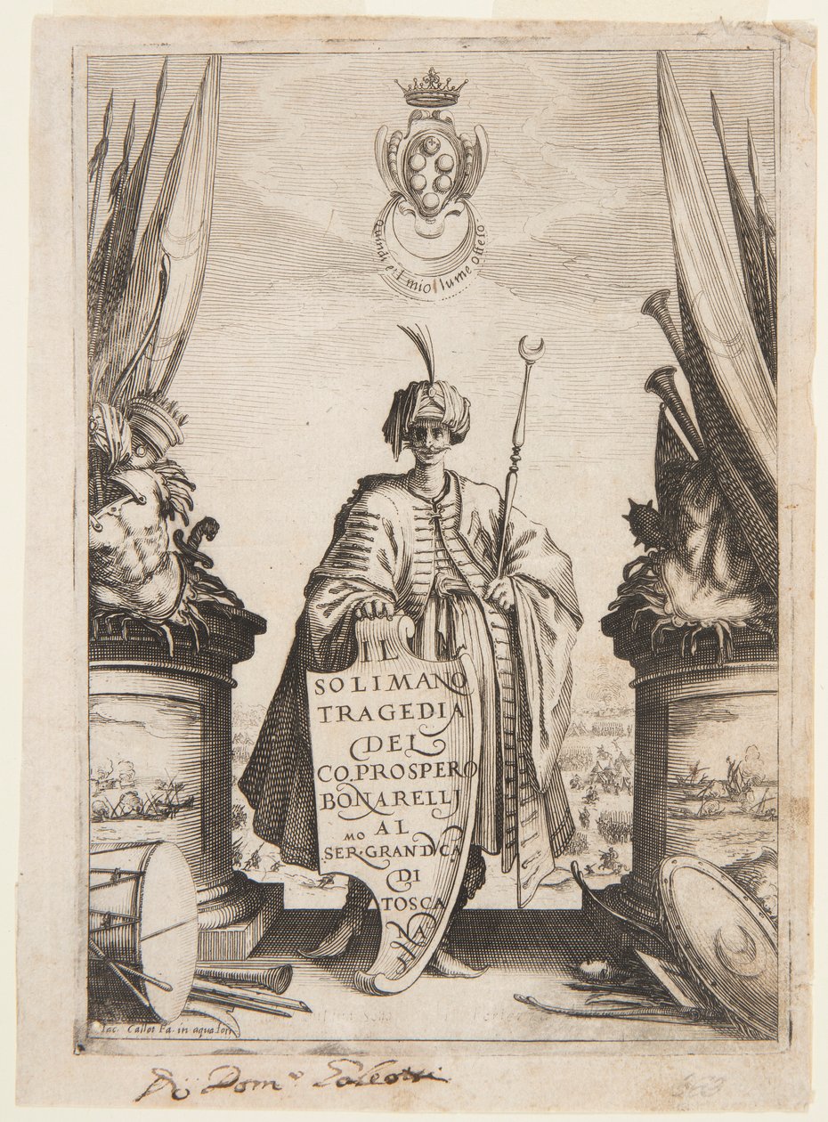 Frontyspis Solimana, Drugie Państwo autorstwa Jacques Callot