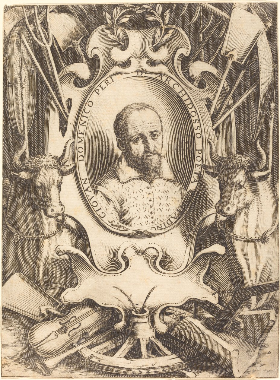 Giovanni Domenico Peri, 1619. autorstwa Jacques Callot