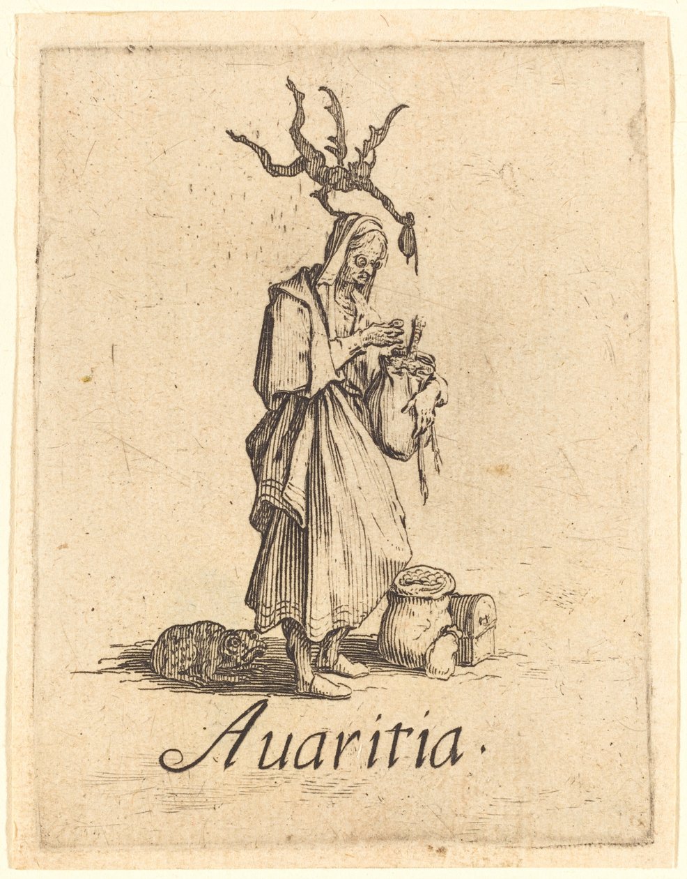 Chciwość autorstwa Jacques Callot