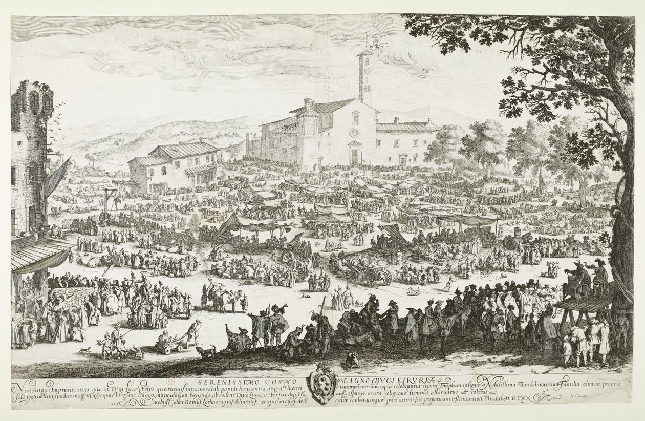 Impruneta autorstwa Jacques Callot
