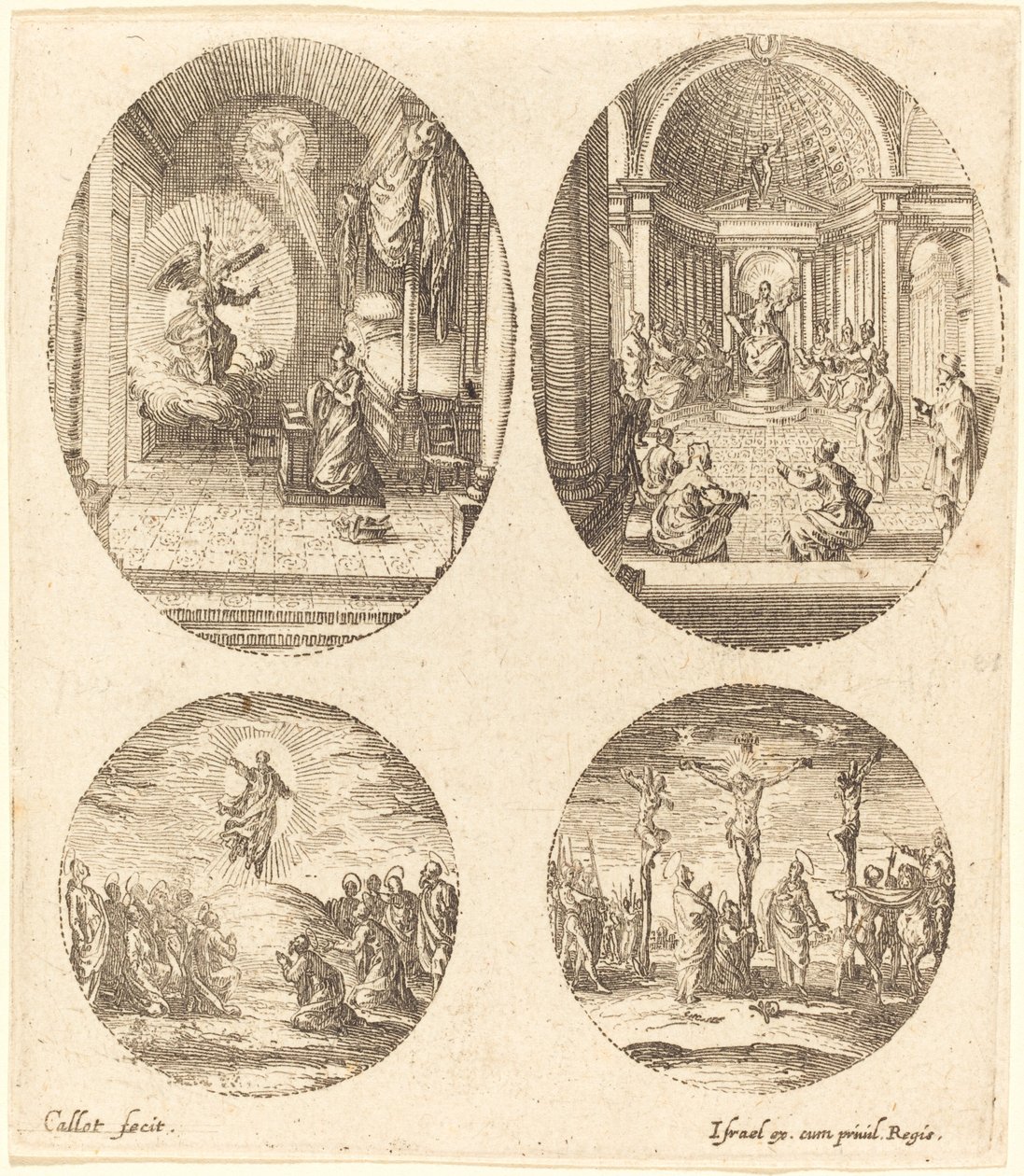 Tajemnice męki autorstwa Jacques Callot