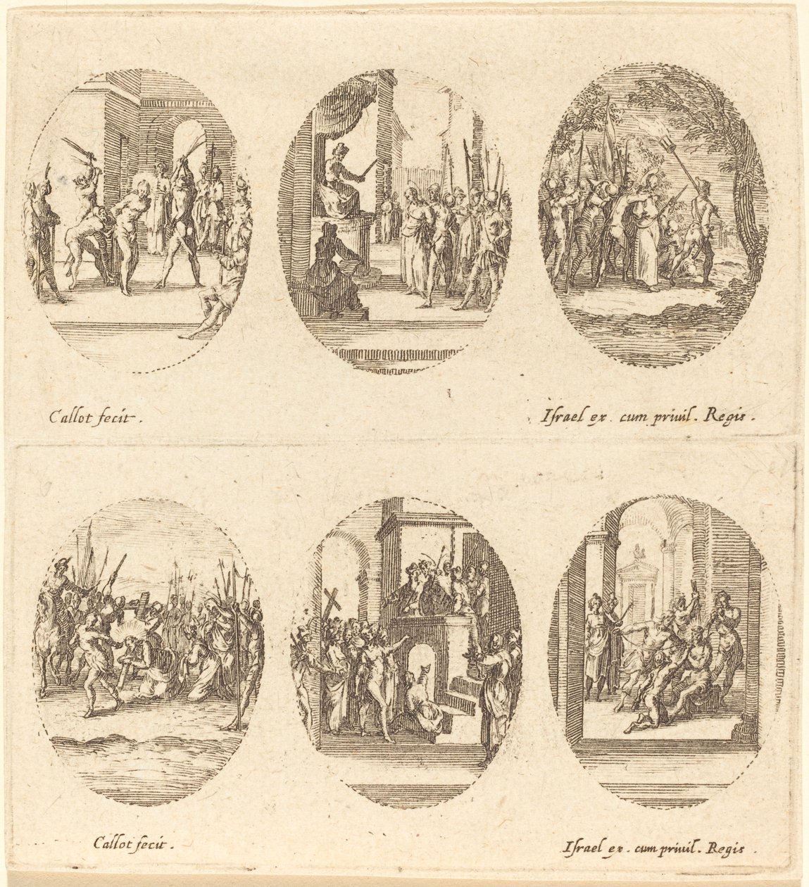 Tajemnice Męki Pańskiej, c. 1631. autorstwa Jacques Callot